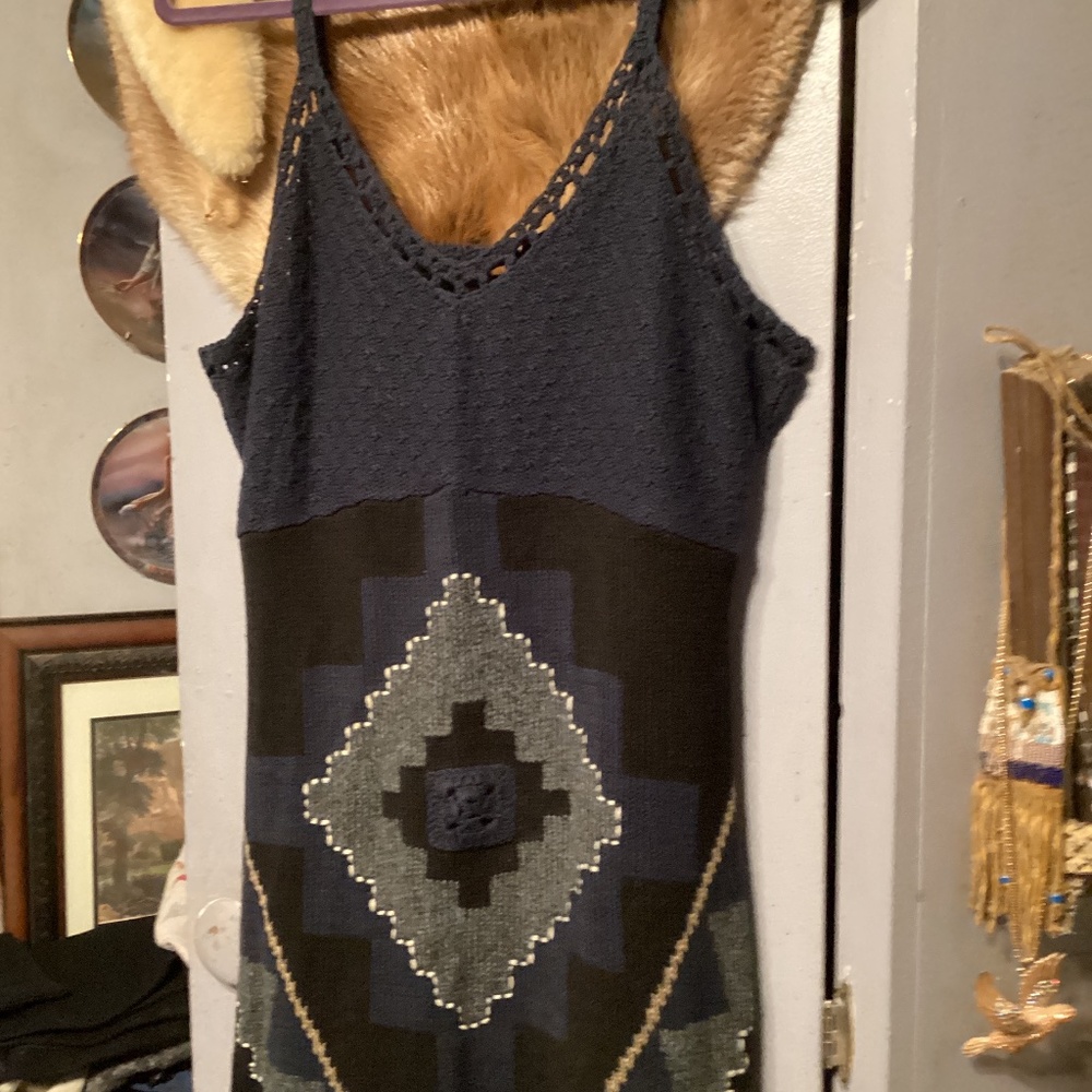 Stetson size extra large sleeveless lightweight sweater dress